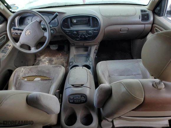 2003 Toyota Sequoia SR5 with VIN 5TDZT34A23S147778, listed as a Copart auction lot 52282845 with 0 mi miles and Clean Title. Bid and sale history available at carsss.com. Image 8.
