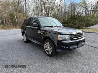 2013 Land Rover Range Rover Sport HSE with VIN SALSF2D45DA770185, listed as a Copart auction lot 54991615 with 104,969 mi miles and Clean Title. Bid and sale history available at carsss.com. Image 1.
