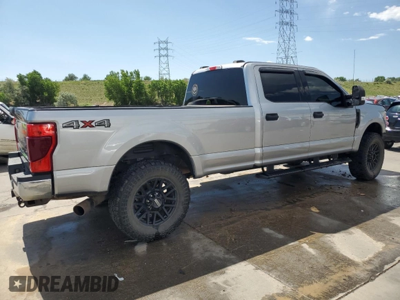 2020 Ford F-250 XL with VIN 1FT7W2BN9LED33306, listed as a Copart auction lot 60313975 with 93,971 mi miles and Salvage title. Bid and sale history available at DreamBid. Image 3.