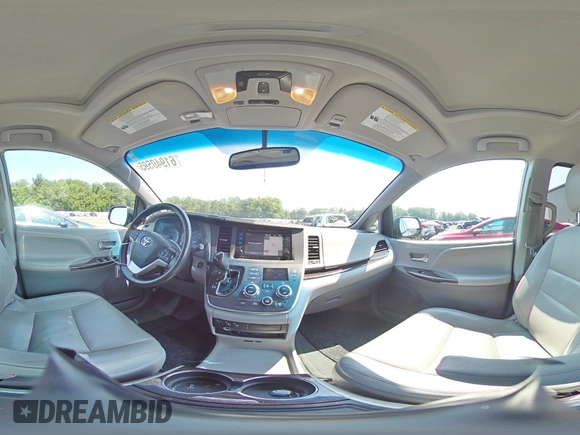 2015 Toyota Sienna Limited with VIN 5TDDK3DC4FS111836, listed as a Copart auction lot 61940595 with 111,579 mi miles and Salvage title. Bid and sale history available at DreamBid. Image 15.