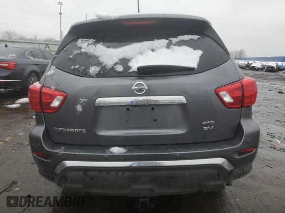 2018 Nissan Pathfinder SV with VIN 5N1DR2MM9JC603511, listed as a Copart auction lot 52354765 with Not provided miles and Salvage title. Bid and sale history available at DreamBid. Image 6.