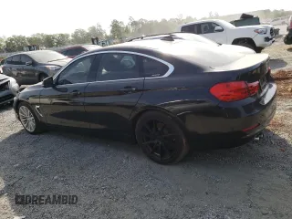2015 BMW 4 Series 428i with VIN WBA4A5C50FD410198, listed as a Copart auction lot 55448345 with 137,042 mi miles and Clean title. Bid and sale history available at DreamBid. Image 2.