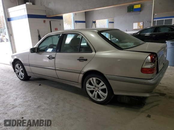 1999 Mercedes-Benz C 230/260/280/320 with VIN WDBHA24G7XA740618, listed as a Copart auction lot 78695104 with 144,512 mi miles and Salvage Title. Bid and sale history available at carsss.com. Image 2.