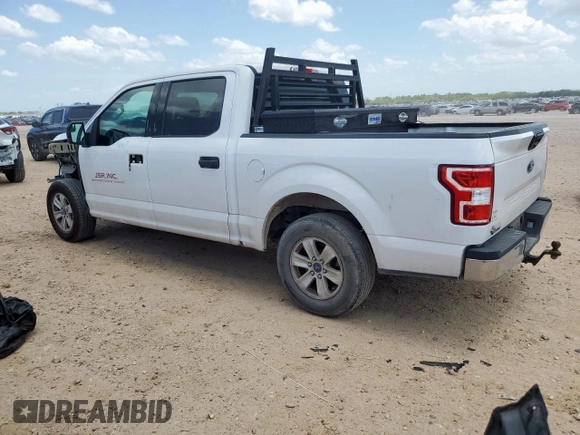 2018 Ford F-150 XL with VIN 1FTEW1CB3JKC08225, listed as a Copart auction lot 63831685 with 102,943 mi miles and Salvage title. Bid and sale history available at DreamBid. Image 2.