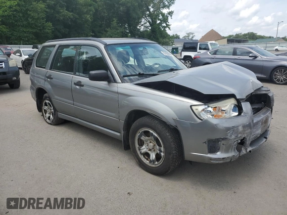 2007 Subaru Forester X with VIN JF1SG636X7H736565, listed as a Copart auction lot 57858994 with 183,818 mi miles and Salvage Title. Bid and sale history available at carsss.com. Image 4.