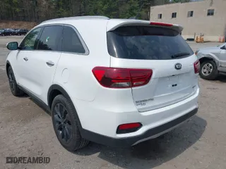 2020 Kia Sorento EX V6 with VIN 5XYPHDA5XLG696406, listed as a IAAI auction lot 41692137 with 76,812 mi miles. Bid and sale history available at carsss.com. Image 3.