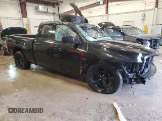 2018 Ram 1500 Express with VIN 1C6RR7FTXJS242136, listed as a Copart auction lot 43618905 with 0 mi miles and Salvage Title. Bid and sale history available at carsss.com. Image 4.