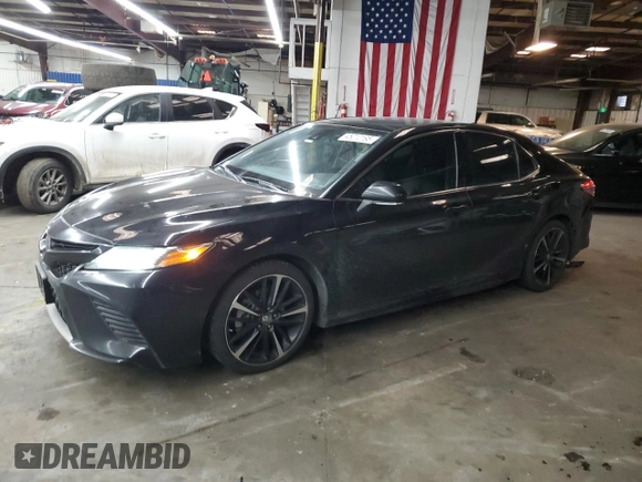 2019 Toyota Camry XSE with VIN 4T1B61HK4KU841832, listed as a Copart auction lot 45010195 with 190,347 mi miles and Salvage Title. Bid and sale history available at carsss.com. Image 1.
