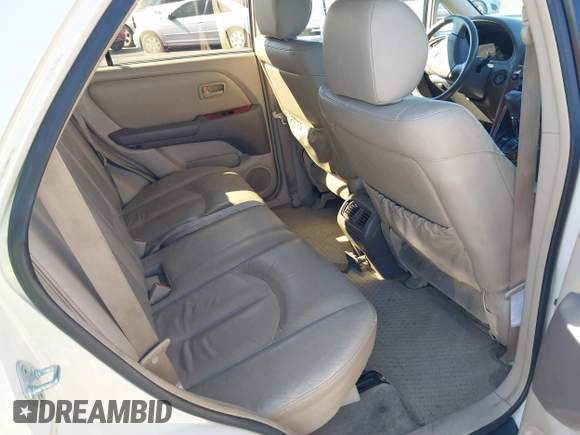 1999 Lexus RX 300 z VIN JT6GF10U9X0015877, wystawiony jako IAAI lot #41666610 z przebiegiem Nie podano mil oraz . Historia ofert i sprzedaży dostępna na DreamBid. Obrazek 8.