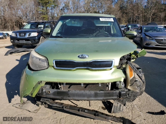 2014 Kia Soul + with VIN KNDJP3A53E7727773, listed as a Copart auction lot 41584845 with 175,661 mi miles and Non Repairable. Bid and sale history available at carsss.com. Image 5.