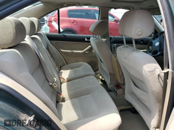 2001 Volkswagen Jetta with VIN 3VWST29M31M013547, listed as a Copart auction lot 60316525 with 156,596 mi miles and Salvage title. Bid and sale history available at DreamBid. Image 10.
