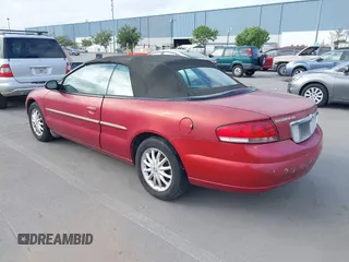 2002 Chrysler Sebring LXi with VIN 1C3EL55RX2N323080, listed as a IAAI auction lot 42021237 with 131,151 mi miles and . Bid and sale history available at DreamBid. Image 3.