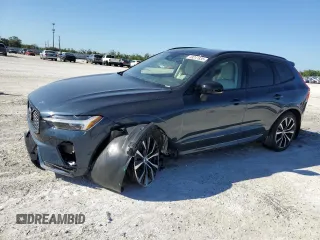 2025 Volvo XC60 Plus with VIN YV4M12RC4S1012704, listed as a Copart auction lot 48241835 with 4,893 mi miles and Salvage Title. Bid and sale history available at carsss.com. Image 1.