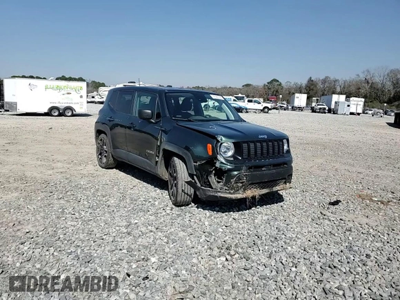 2021 Jeep Renegade Jeepster z VIN ZACNJCAB6MPM34019, wystawiony jako Copart lot #47381335 z przebiegiem 56 987 mil mil oraz Szkoda całkowita • Salvage title. Historia ofert i sprzedaży dostępna na DreamBid. Obrazek 11.