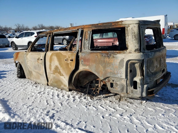 2019 Ford Flex SEL with VIN 2FMGK5C81KBA01114, listed as a Copart auction lot 43971955 with 0 mi miles and Non Repairable. Bid and sale history available at carsss.com. Image 2.