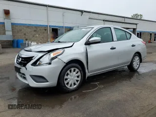 2016 Nissan Versa S with VIN 3N1CN7AP5GL916708, listed as a Copart auction lot 57389485 with 108,467 mi miles and Salvage title. Bid and sale history available at DreamBid. Image 1.