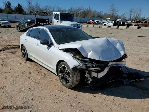 2022 Kia K5 GT-Line with VIN 5XXG64J27NG121778, listed as a Copart auction lot 47281695 with 40,320 mi miles and Salvage Title. Bid and sale history available at carsss.com. Image 11.