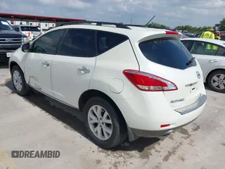 2011 Nissan Murano LE with VIN JN8AZ1MU8BW067074, listed as a IAAI auction lot 42161248 with 112,156 mi miles and . Bid and sale history available at carsss.com. Image 3.