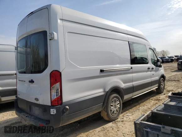 2017 Ford Transit with VIN 1FTYR3XG9HKB12597, listed as a Copart auction lot 52020935 with 281,009 mi miles and Salvage title. Bid and sale history available at DreamBid. Image 3.