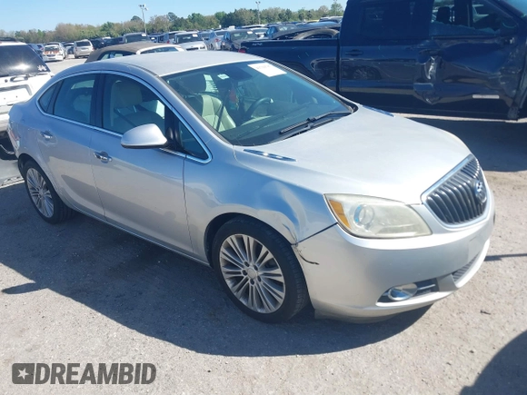 2014 Buick Verano with VIN 1G4PP5SK1E4166903, listed as a IAAI auction lot 41704787 with 95,573 mi miles and . Bid and sale history available at DreamBid. Image 1.