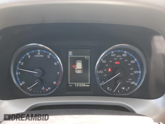 2016 Toyota RAV4 Limited with VIN 2T3DFREV5GW419315, listed as a Copart auction lot 55697735 with 131,036 mi miles and Salvage title. Bid and sale history available at DreamBid. Image 9.