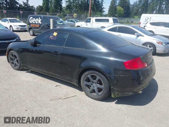 2005 Infiniti G35 with VIN JNKCV54E25M423369, listed as a IAAI auction lot 42233706 with 170,137 mi miles and . Bid and sale history available at DreamBid. Image 3.