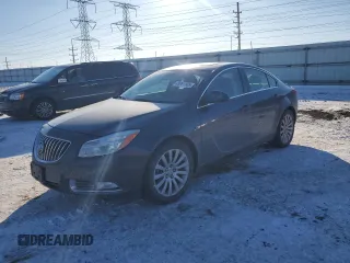 2011 Buick Regal CXL RL2 with VIN 2G4GP5EC4B9186785, listed as a Copart auction lot 46081565 with 81,880 mi miles and Salvage title. Bid and sale history available at DreamBid. Image 1.