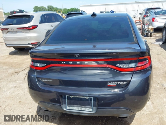 2013 Dodge Dart Limited z VIN 1C3CDFCH6DD176351, wystawiony jako IAAI lot #42518983 z przebiegiem 154 145 mil mil oraz . Historia ofert i sprzedaży dostępna na DreamBid. Obrazek 16.