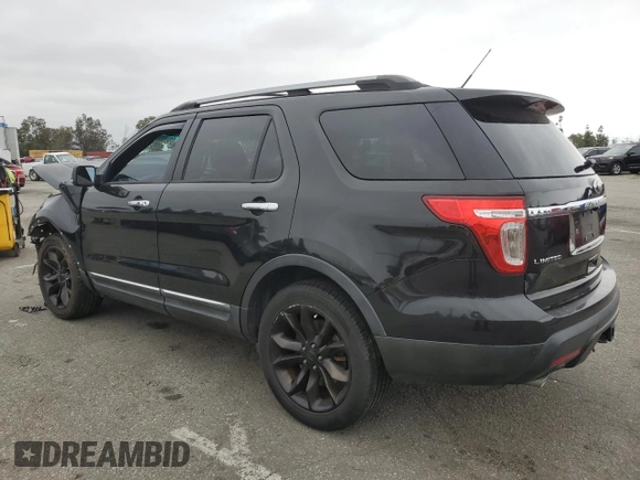 2013 Ford Explorer Limited z VIN 1FM5K7F84DGB92053, wystawiony jako Copart lot #55972105 z przebiegiem Nie podano mil oraz Szkoda całkowita • Salvage title. Historia ofert i sprzedaży dostępna na DreamBid. Obrazek 2.