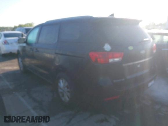 2016 Kia Sedona LX with VIN KNDMB5C15G6090413, listed as a IAAI auction lot 41991231 with 162,326 mi miles. Bid and sale history available at carsss.com. Image 3.