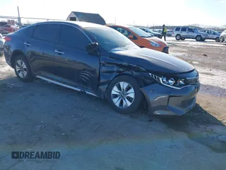 2017 Kia Optima Hybrid with VIN KNAGT4LE0H5010561, listed as a IAAI auction lot 41623263 with 80,442 mi miles. Bid and sale history available at carsss.com. Image 1.