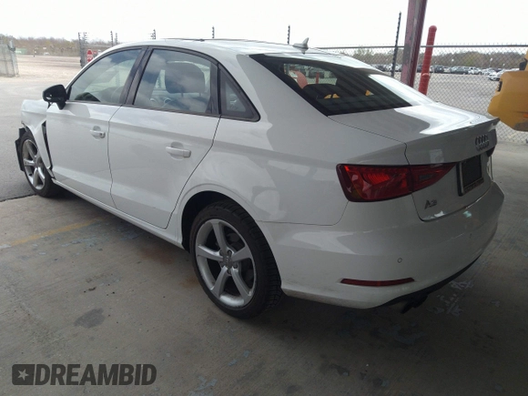 2016 Audi A3 1.8T Premium with VIN WAUA7GFF3G1032818, listed as a IAAI auction lot 41717880 with 96,982 mi miles. Bid and sale history available at carsss.com. Image 3.