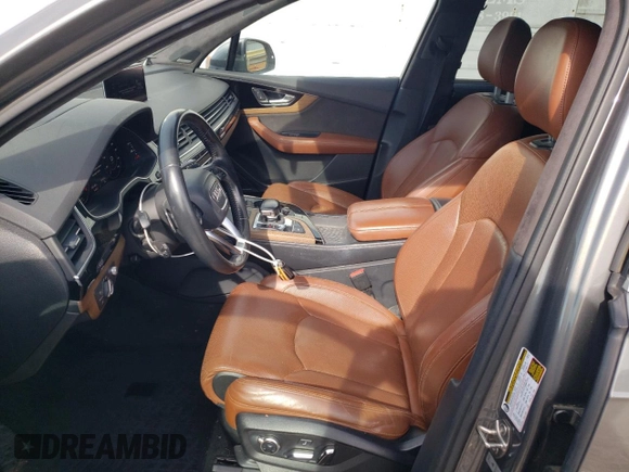 2017 Audi Q7 Prestige with VIN WA1VAAF78HD056506, listed as a Copart auction lot 53528145 with 156,140 mi miles and Salvage title. Bid and sale history available at DreamBid. Image 7.