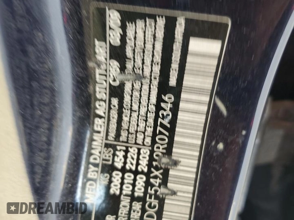 2009 Mercedes-Benz C 300 Sport with VIN WDDGF54X19R077346, listed as a Copart auction lot 59682095 with 142,534 mi miles and Salvage title. Bid and sale history available at DreamBid. Image 12.