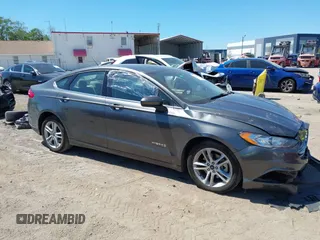 2018 Ford Fusion Hybrid S with VIN 3FA6P0UU3JR122443, listed as a IAAI auction lot 41898129 with 119,873 mi miles. Bid and sale history available at carsss.com. Image 12.