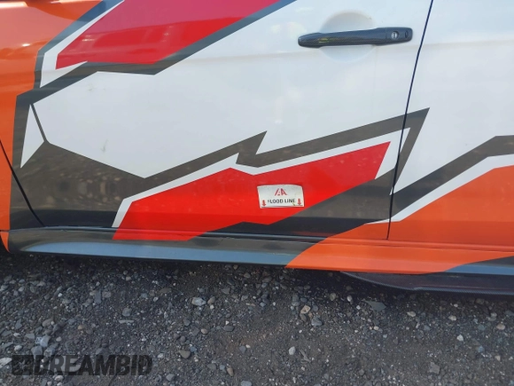 2014 Mitsubishi Lancer GT with VIN JA32U8FW6EU015415, listed as a IAAI auction lot 40171318 with 40,000 mi miles. Bid and sale history available at carsss.com. Image 6.