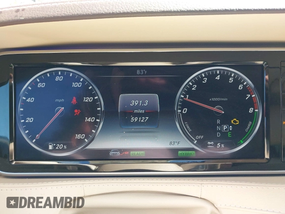 2015 Mercedes-Benz S 550e with VIN WDDUG6DB7FA104618, listed as a IAAI auction lot 41593622 with 59,127 mi miles and . Bid and sale history available at DreamBid. Image 7.