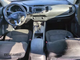 2012 Kia Sportage LX with VIN KNDPB3A22C7328493, listed as a Copart auction lot 88699325 with 123,994 mi miles and Salvage Title. Bid and sale history available at carsss.com. Image 8.