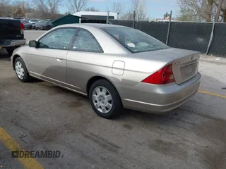 2002 Honda Civic EX with VIN 1HGEM22972L093944, listed as a IAAI auction lot 41893881 with 301,183 mi miles. Bid and sale history available at carsss.com. Image 3.