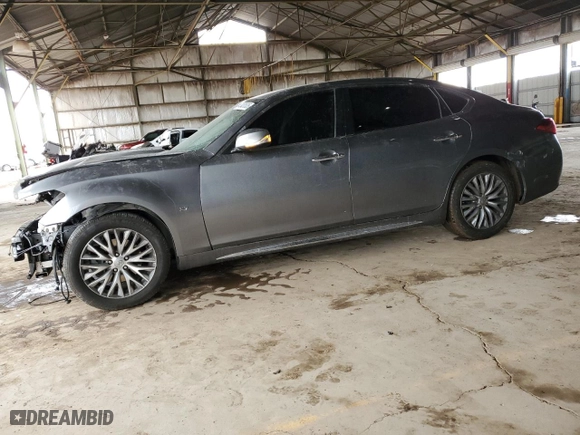 2015 Infiniti Q70L with VIN JN1BY1PP7FM601761, listed as a Copart auction lot 48401035 with 0 mi miles and Clean Title. Bid and sale history available at carsss.com. Image 1.
