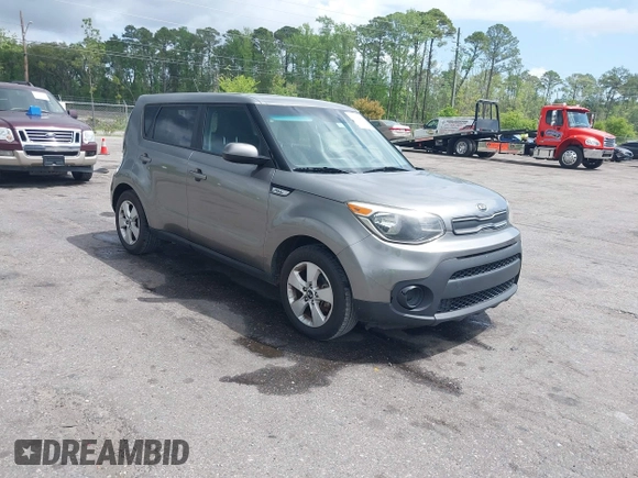 2019 Kia Soul with VIN KNDJN2A27K7673749, listed as a IAAI auction lot 41998848 with 140,858 mi miles. Bid and sale history available at carsss.com. Image 1.