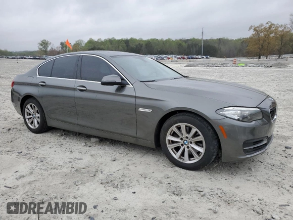 2014 BMW 5 Series 528i with VIN WBA5A5C59ED510285, listed as a Copart auction lot 50798995 with 127,226 mi miles and Salvage Title. Bid and sale history available at carsss.com. Image 4.