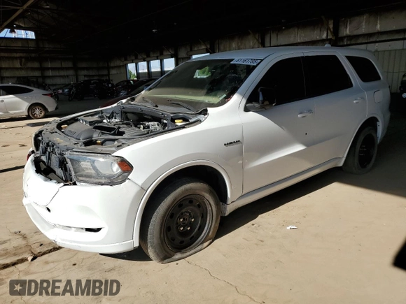 2022 Dodge Durango R/T with VIN 1C4SDJCT2NC222506, listed as a Copart auction lot 61161785 with 48,887 mi miles and Non repairable. Bid and sale history available at DreamBid. Image 1.
