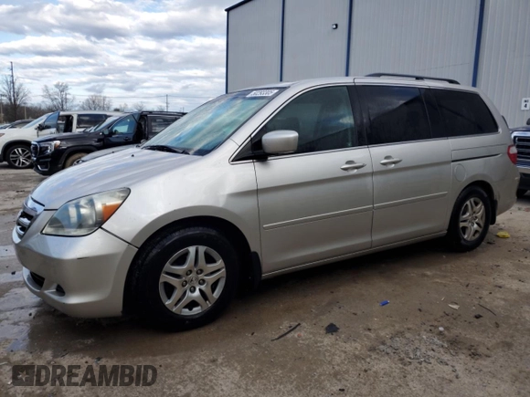2007 Honda Odyssey EX with VIN 5FNRL384X7B418858, listed as a Copart auction lot 50293305 with 207,829 mi miles and Non Repairable. Bid and sale history available at carsss.com. Image 1.