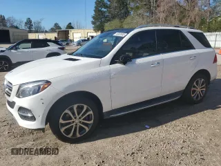 2017 Mercedes-Benz GLE 350 with VIN 4JGDA5JB2HA873990, listed as a Copart auction lot 48822505 with 55,638 mi miles and Salvage title. Bid and sale history available at DreamBid. Image 1.