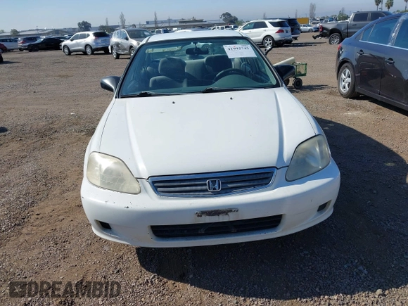 2000 Honda Civic LX with VIN 2HGEJ6673YH502410, listed as a IAAI auction lot 41992745 with 173,958 mi miles. Bid and sale history available at carsss.com. Image 12.