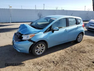 2014 Nissan Note S Plus z VIN 3N1CE2CP3EL361366, wystawiony jako Copart lot #56999725 z przebiegiem Nie podano mil oraz Szkoda całkowita • Salvage title. Historia ofert i sprzedaży dostępna na DreamBid. Obrazek 1.