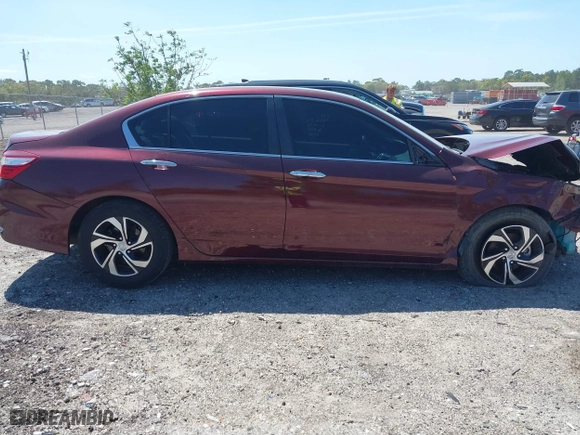 2016 Honda Accord Sedan LX with VIN 1HGCR2F34GA003215, listed as a IAAI auction lot 41849208 with 138,247 mi miles. Bid and sale history available at carsss.com. Image 13.