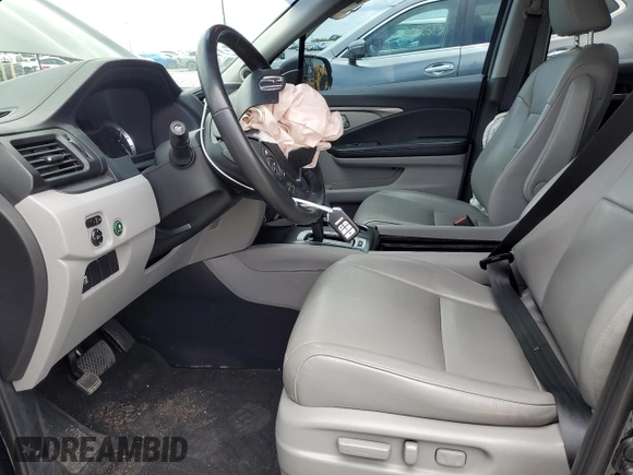 2018 Honda Pilot EX-L with VIN 5FNYF6H51JB008468, listed as a Copart auction lot 62929565 with 71,020 mi miles and Salvage title. Bid and sale history available at DreamBid. Image 7.