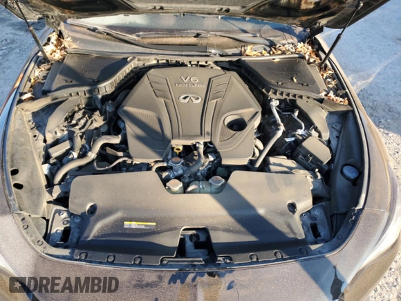 2019 Infiniti Q60 Luxe with VIN JN1EV7EL2KM290162, listed as a Copart auction lot 87421264 with 64,537 mi miles and Salvage title. Bid and sale history available at DreamBid. Image 11.